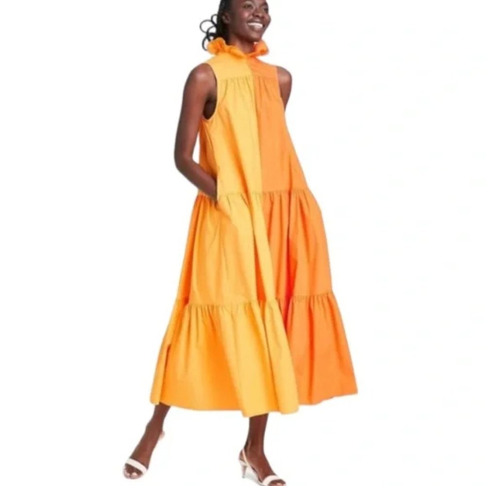 Christopher John Rogers For Target Colorblock Maxi Dress